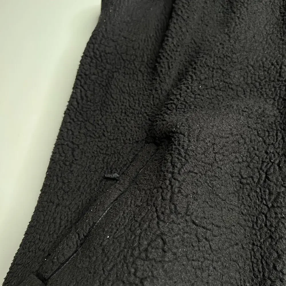 The North Face Women’s Sherpa Fleece Vest Black Size M Medium Zip Front‎ Pockets